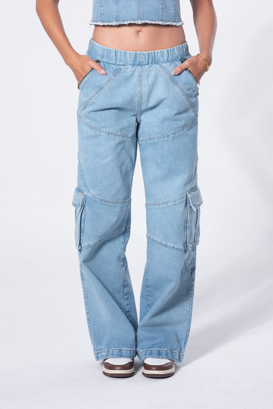 Calça jeans retrô